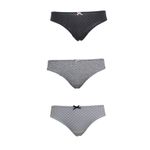 Fashion, accesorii si bijuterii - Femei - Lenjerie si pijamale femei - Lenjerie intima femei - Set 3 Slip dama, Magic dream model 8138, Multicolor, M - Infinity.ro
