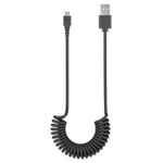 Laptop, Telefoane si Tablete - Telefoane mobile si accesorii - Accesorii Telefoane - Cabluri si adaptoare telefoane - Cablu spiralat USB la micro USB 1m Goobay - Infinity.ro