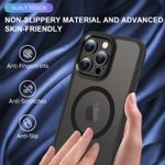 Laptop, Telefoane si Tablete - Telefoane mobile si accesorii - Accesorii Telefoane - Huse telefoane - Husa Mata MagSafe VERTTI, Antisoc, iPhone 15 - Infinity.ro