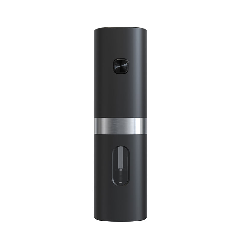 Casa si Gradina - Bucatarie si vesela - Ustensile bucatarie - Rasnite si dozatoare condimente - Set rasnita electrica pentru sare si piper, macinare reglabila, 70ml, lumina LED, culoare neagra - Infinity.ro
