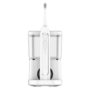 Irigator bucal 2 in 1, 2 capete interschimbabile, 3 viteze periaj dinti, vas de apa de 500 ml