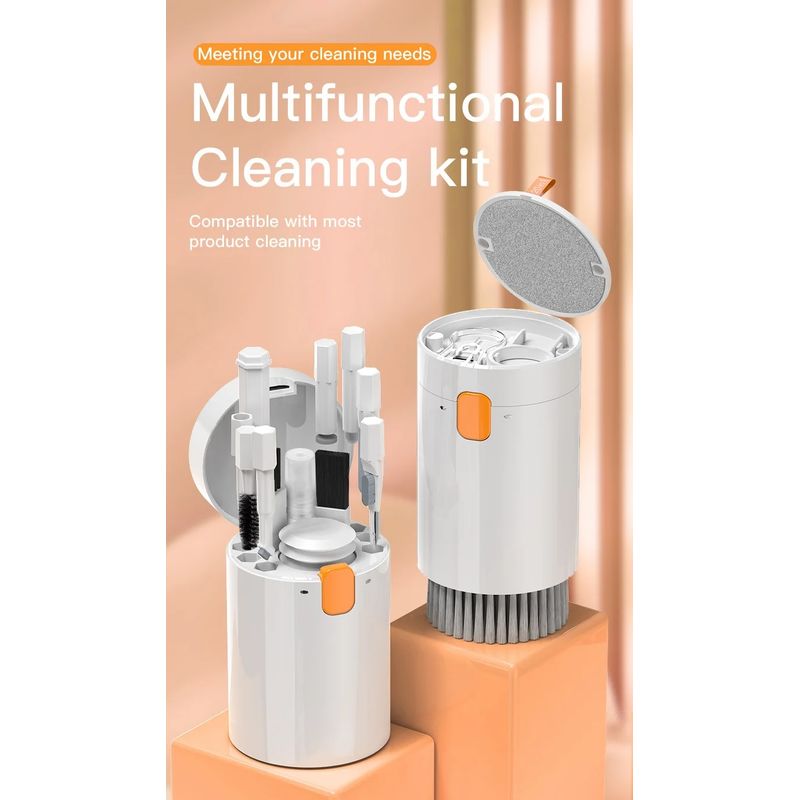 Laptop, Telefoane si Tablete - Wearables si gadgeturi - Wearables - Accesorii wearables - Kit perii si instrumente multifunctionale de curatare tastaturi, telefoane, aparatura electronica 20 in 1 MDRO - Infinity.ro