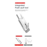 Laptop, Telefoane si Tablete - Wearables si gadgeturi - Wearables - Accesorii wearables - Kit perii si instrumente multifunctionale de curatare tastaturi, telefoane, aparatura electronica 8 in 1 MDRO - Infinity.ro