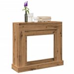 Casa si Gradina - Termice - Sobe, Seminee si accesorii - Accesorii seminee si sobe - Masca semineu, stejar artizanal, 100x30x87,5 cm, lemn prelucrat - Infinity.ro