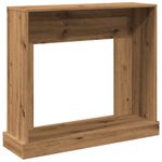 Casa si Gradina - Termice - Sobe, Seminee si accesorii - Accesorii seminee si sobe - Masca semineu, stejar artizanal, 100x30x87,5 cm, lemn prelucrat - Infinity.ro