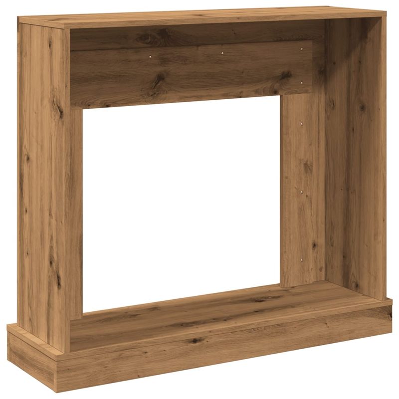 Casa si Gradina - Termice - Sobe, Seminee si accesorii - Accesorii seminee si sobe - Masca semineu, stejar artizanal, 100x30x87,5 cm, lemn prelucrat - Infinity.ro