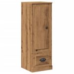 Casa si Gradina - Mobilier - Comode si corpuri - Corpuri bucatarie - Dulap inalt, artisian oak artizanal, 36x35,5x103,5 cm, lemn prelucrat - Infinity.ro