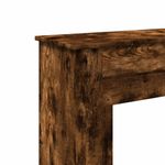 Casa si Gradina - Termice - Sobe, Seminee si accesorii - Accesorii seminee si sobe - Masca de semineu, stejar fumuriu 90x30x90 cm, lemn prelucrat - Infinity.ro