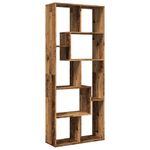 Casa si Gradina - Mobilier - Biblioteci si rafturi - Biblioteci - Biblioteca/separator camera lemn vechi 67x25x161,5 cm lemn - Infinity.ro