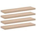 Casa si Gradina - Mobilier - Biblioteci si rafturi - Rafturi - Rafturi plutitoare, 4 buc., 90x23,5x4 cm, lemn prelucrat - Infinity.ro