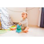 Jucarii, Copii si Bebe - Jucarii si jocuri - Jucarii bebelusi - Jucarii interactive bebelusi - Jucarie Melany Melephant din plus cu inele, Frootimals - Infinity.ro