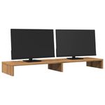 PC, gaming si accesorii - Desktop PC & monitoare - Accesorii monitoare - Suport monitor, stejar artizanal, 100x27x10 cm, lemn prelucrat - Infinity.ro