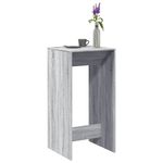 Casa si Gradina - Mobilier - Mese si birouri - Mese bucatarie si dining - Masa bar, gri sonoma, 51x50x103,5 cm, lemn prelucrat - Infinity.ro