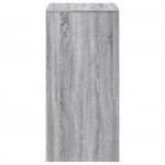 Casa si Gradina - Mobilier - Mese si birouri - Mese bucatarie si dining - Masa bar, gri sonoma, 51x50x103,5 cm, lemn prelucrat - Infinity.ro