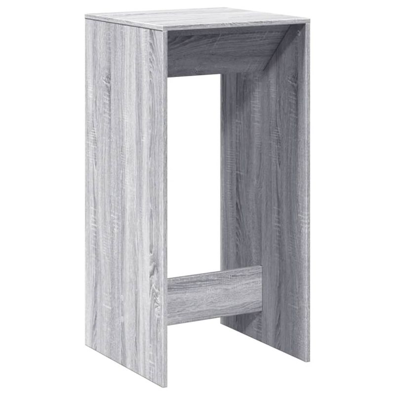 Casa si Gradina - Mobilier - Mese si birouri - Mese bucatarie si dining - Masa bar, gri sonoma, 51x50x103,5 cm, lemn prelucrat - Infinity.ro
