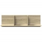 Casa si Gradina - Mobilier - Biblioteci si rafturi - Rafturi - Dulap de perete, stejar sonoma, 100x16,5x30 cm, lemn prelucrat - Infinity.ro