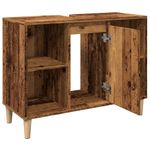 Casa si Gradina - Mobilier - Mobilier baie - Corpuri baie - Dulap pentru baie, lemn vechi, 80x33x60 cm, lemn prelucrat - Infinity.ro