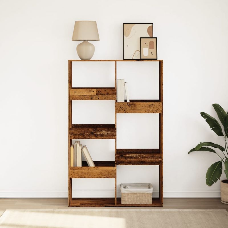 Casa si Gradina - Mobilier - Biblioteci si rafturi - Biblioteci - Biblioteca, lemn vechi, 100x33x155,5 cm, lemn prelucrat - Infinity.ro