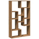 Casa si Gradina - Mobilier - Biblioteci si rafturi - Biblioteci - Biblioteca, stejar artizanal, 72x20x120 cm, lemn prelucrat - Infinity.ro