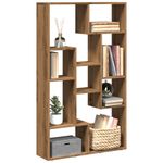 Casa si Gradina - Mobilier - Biblioteci si rafturi - Biblioteci - Biblioteca, stejar artizanal, 72x20x120 cm, lemn prelucrat - Infinity.ro