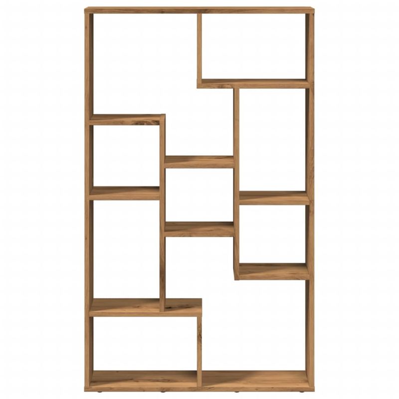 Casa si Gradina - Mobilier - Biblioteci si rafturi - Biblioteci - Biblioteca, stejar artizanal, 72x20x120 cm, lemn prelucrat - Infinity.ro