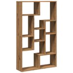 Casa si Gradina - Mobilier - Biblioteci si rafturi - Biblioteci - Biblioteca, stejar artizanal, 72x20x120 cm, lemn prelucrat - Infinity.ro