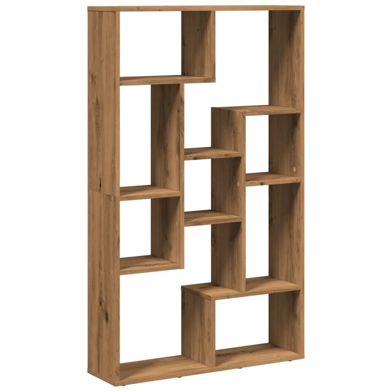 Casa si Gradina - Mobilier - Biblioteci si rafturi - Biblioteci - Biblioteca, stejar artizanal, 72x20x120 cm, lemn prelucrat - Infinity.ro