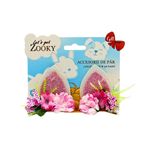 Fashion, accesorii si bijuterii - Copii - Accesorii copii - Accesorii pentru par copii - Set 2 clame Zooky urechiuse sclipicioase - Infinity.ro