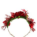 Fashion, accesorii si bijuterii - Copii - Accesorii copii - Accesorii pentru par copii - Coronita pentru par reglabila model trandafiri rosii - Infinity.ro