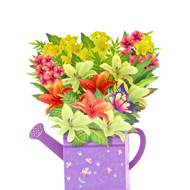 Market - Cadouri - Felicitari - Decoratiune din hartie Magic Pop-Ups Stropitoare mov - Infinity.ro