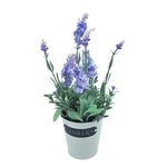 Casa si Gradina - Decoratiuni - Obiecte decorative - Plante artificiale - Lavanda artificiala in ghiveci, 28x9 cm, violet - Infinity.ro