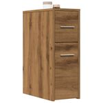 Casa si Gradina - Mobilier - Dulapuri si sifoniere - Dulapuri - Dulap de baie ingust cu roti, stejar artizanal, lemn prelucrat - Infinity.ro