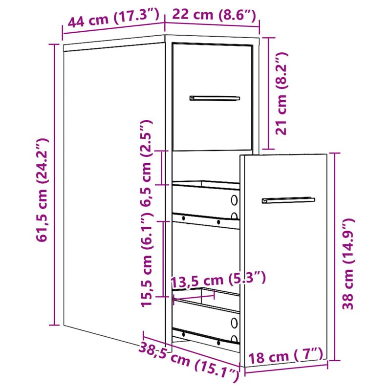 Casa si Gradina - Mobilier - Dulapuri si sifoniere - Dulapuri - Dulap de baie ingust cu roti, stejar artizanal, lemn prelucrat - Infinity.ro
