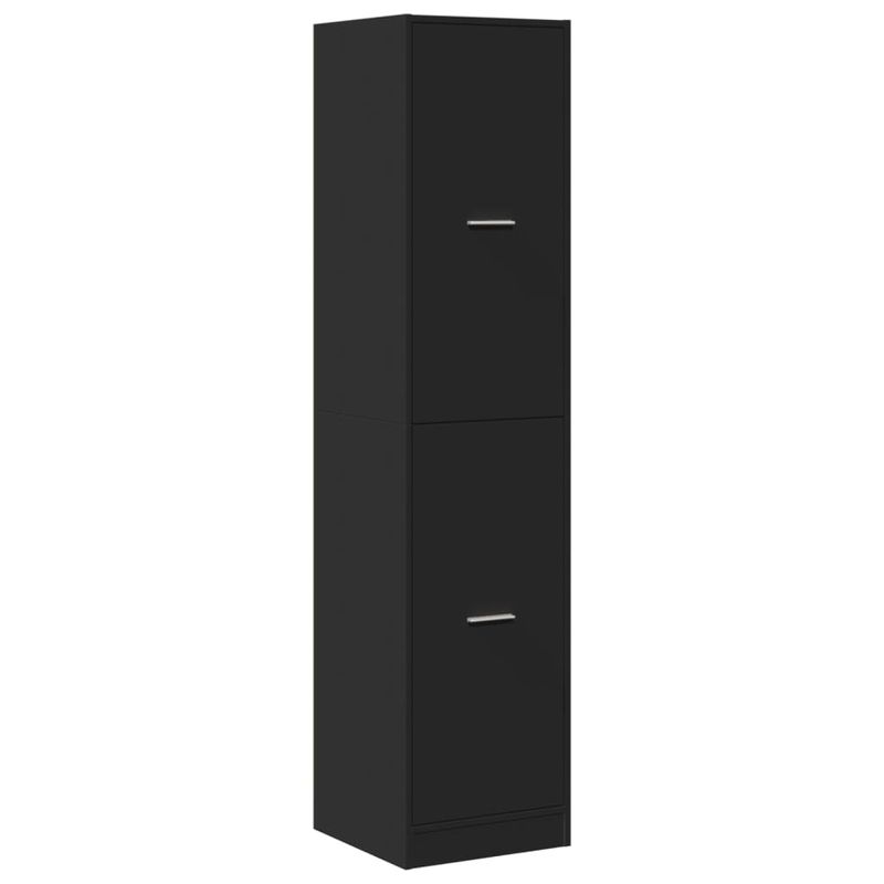 Casa si Gradina - Mobilier - Dulapuri si sifoniere - Dulapuri - Dulap de farmacie, negru, 40x41x174,5 cm, lemn prelucrat - Infinity.ro