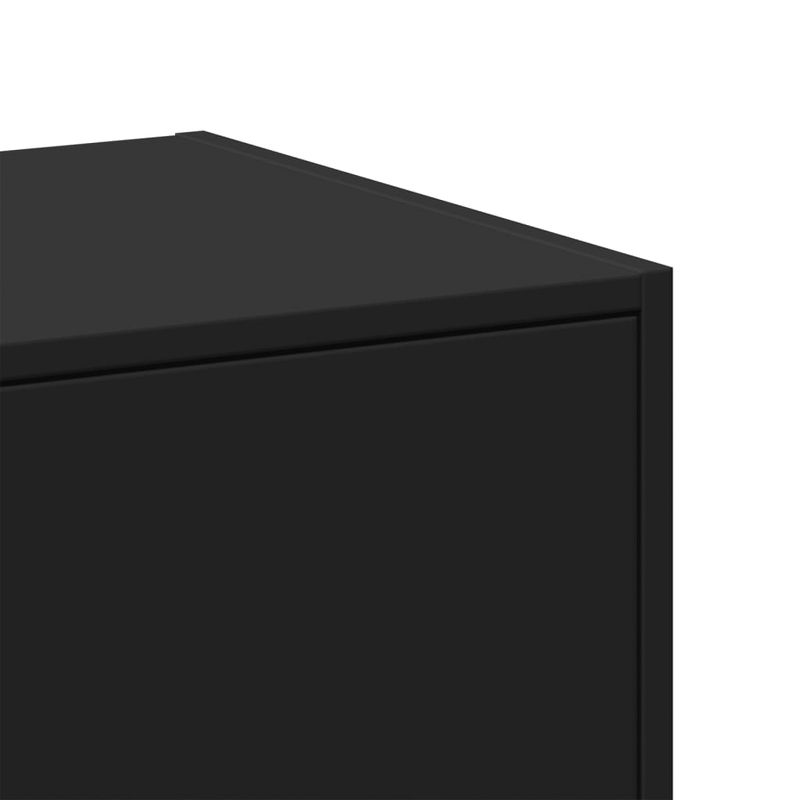 Casa si Gradina - Mobilier - Dulapuri si sifoniere - Dulapuri - Dulap de farmacie, negru, 40x41x174,5 cm, lemn prelucrat - Infinity.ro