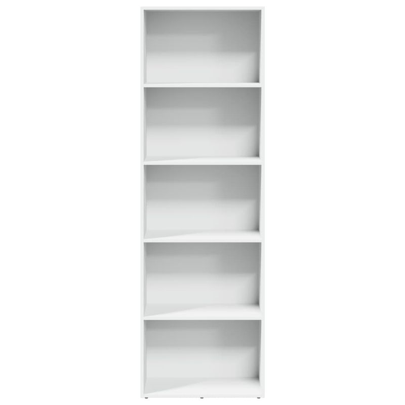 Casa si Gradina - Mobilier - Biblioteci si rafturi - Biblioteci - Biblioteca, alb, 60x30x189 cm, lemn prelucrat - Infinity.ro