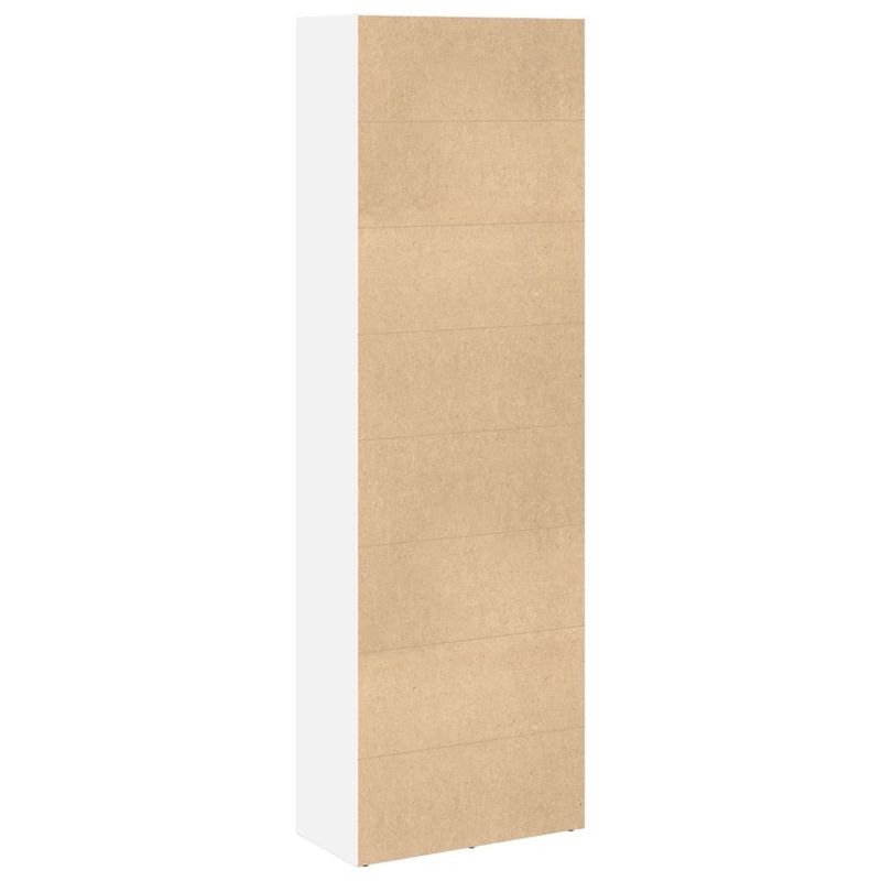 Casa si Gradina - Mobilier - Biblioteci si rafturi - Biblioteci - Biblioteca, alb, 60x30x189 cm, lemn prelucrat - Infinity.ro