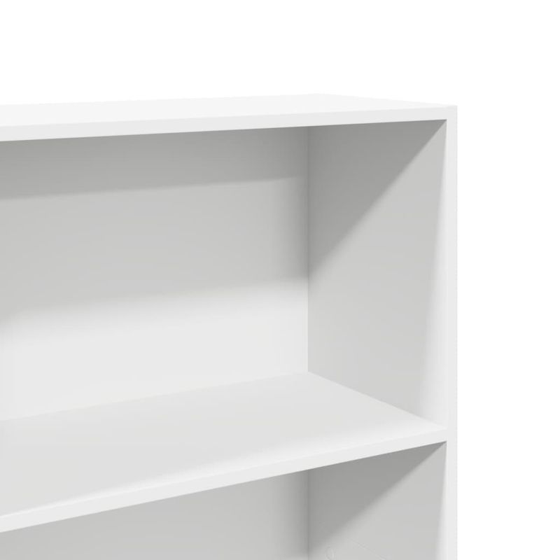 Casa si Gradina - Mobilier - Biblioteci si rafturi - Biblioteci - Biblioteca, alb, 60x30x189 cm, lemn prelucrat - Infinity.ro