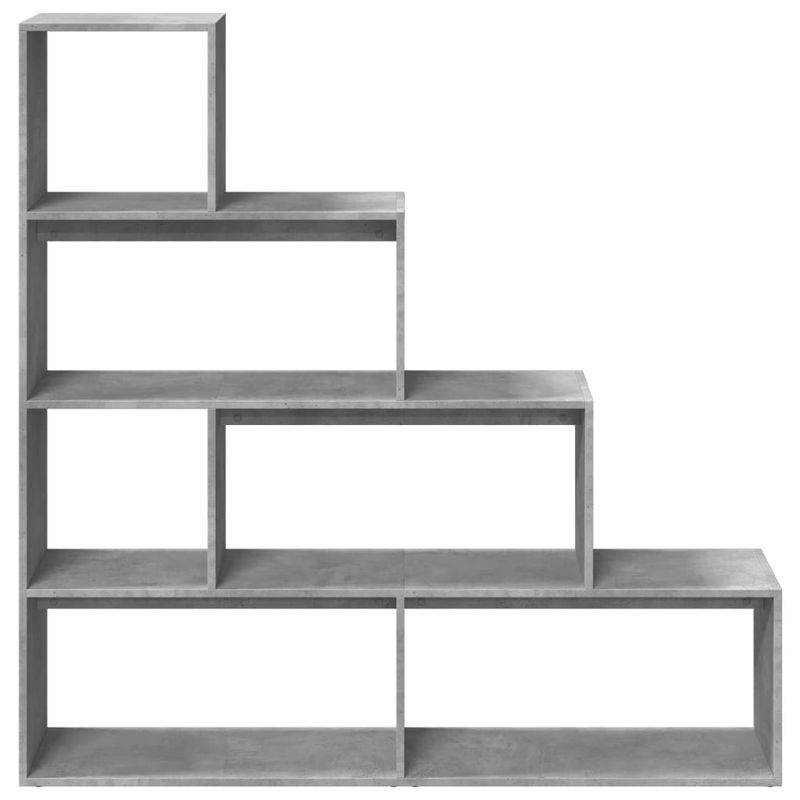 Casa si Gradina - Mobilier - Biblioteci si rafturi - Biblioteci - Biblioteca/separator camera gri beton 143,5x29x143,5 cm lemn - Infinity.ro