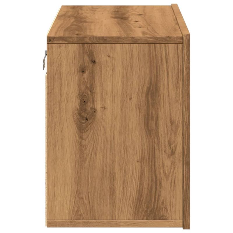 Casa si Gradina - Mobilier - Comode si corpuri - Comode - Comoda TV de perete, stejar artizanal, 60x30x41 cm - Infinity.ro