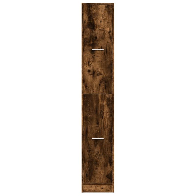 Casa si Gradina - Mobilier - Dulapuri si sifoniere - Dulapuri - Dulap de farmacie stejar fumuriu, 30x41x174,5cm, lemn prelucrat - Infinity.ro
