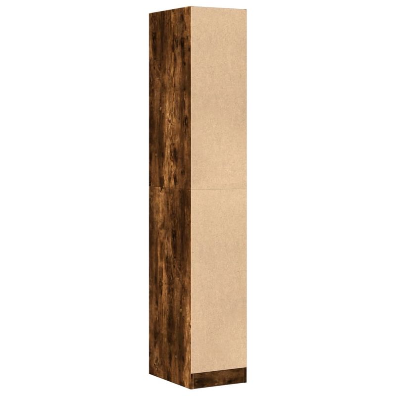 Casa si Gradina - Mobilier - Dulapuri si sifoniere - Dulapuri - Dulap de farmacie stejar fumuriu, 30x41x174,5cm, lemn prelucrat - Infinity.ro