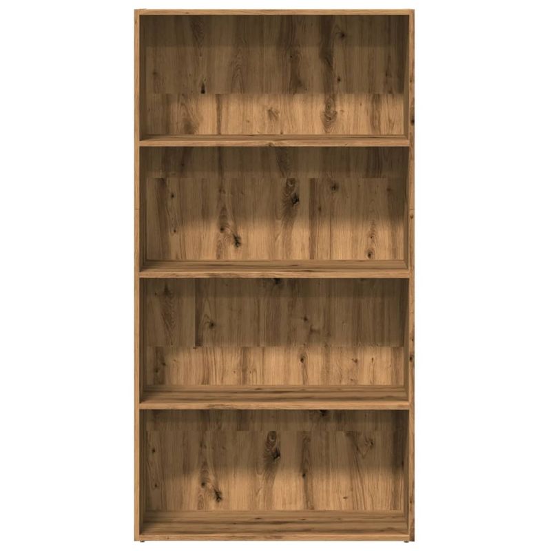 Casa si Gradina - Mobilier - Biblioteci si rafturi - Biblioteci - Biblioteca, stejar artizanal, 80x30x152 cm, lemn prelucrat - Infinity.ro