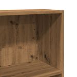 Casa si Gradina - Mobilier - Biblioteci si rafturi - Biblioteci - Biblioteca, stejar artizanal, 80x30x152 cm, lemn prelucrat - Infinity.ro