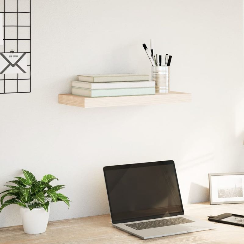 Casa si Gradina - Mobilier - Biblioteci si rafturi - Rafturi - Raft plutitor, 50x23,5x4 cm, lemn prelucrat - Infinity.ro