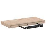 Casa si Gradina - Mobilier - Biblioteci si rafturi - Rafturi - Raft plutitor, 50x23,5x4 cm, lemn prelucrat - Infinity.ro