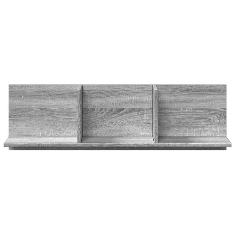 Casa si Gradina - Mobilier - Biblioteci si rafturi - Rafturi - Dulap de perete, gri sonoma, 100x16,5x30 cm, lemn prelucrat - Infinity.ro