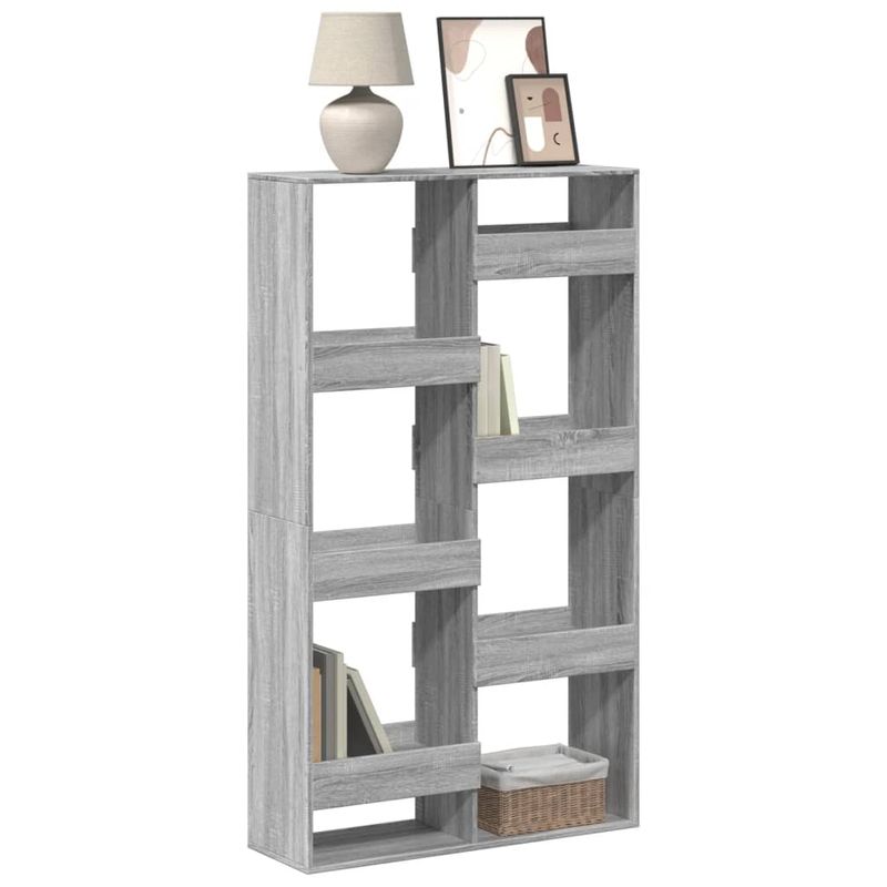 Casa si Gradina - Mobilier - Biblioteci si rafturi - Biblioteci - Biblioteca, gri sonoma, 100x33x175 cm, lemn prelucrat - Infinity.ro
