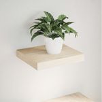 Casa si Gradina - Mobilier - Biblioteci si rafturi - Rafturi - Raft plutitor, 23x23,5x4 cm, lemn prelucrat - Infinity.ro