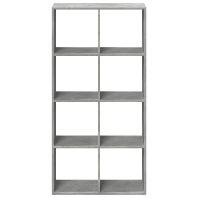Casa si Gradina - Mobilier - Biblioteci si rafturi - Biblioteci - Biblioteca/separator camera gri beton 69,5x29x137,5 cm lemn - Infinity.ro